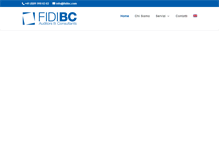 Tablet Screenshot of fidibc.com